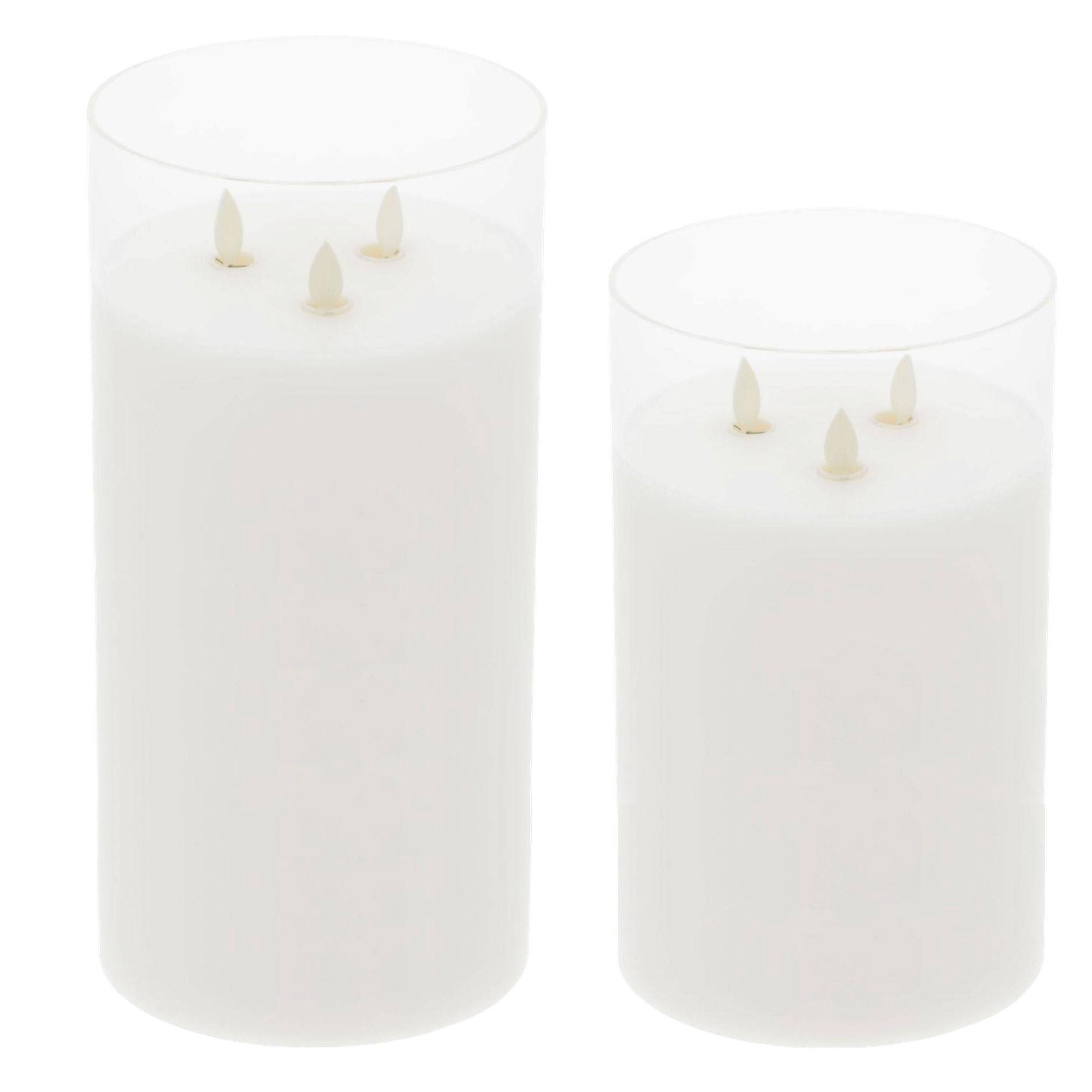 Набор из 2-х свечей ОДА с эффектом живого пламени в аренду | Go Rent