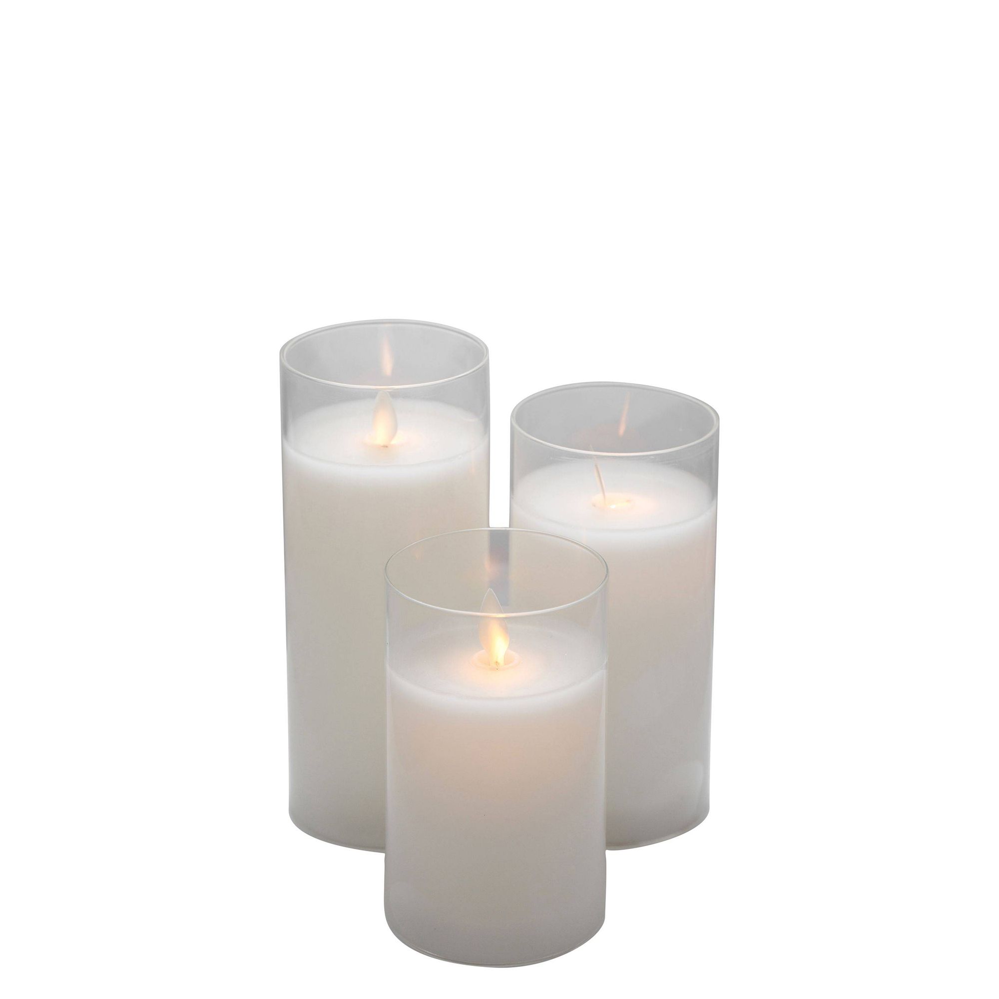 LED-свечи ОДА прозрачные – набор БЕЗ батареек