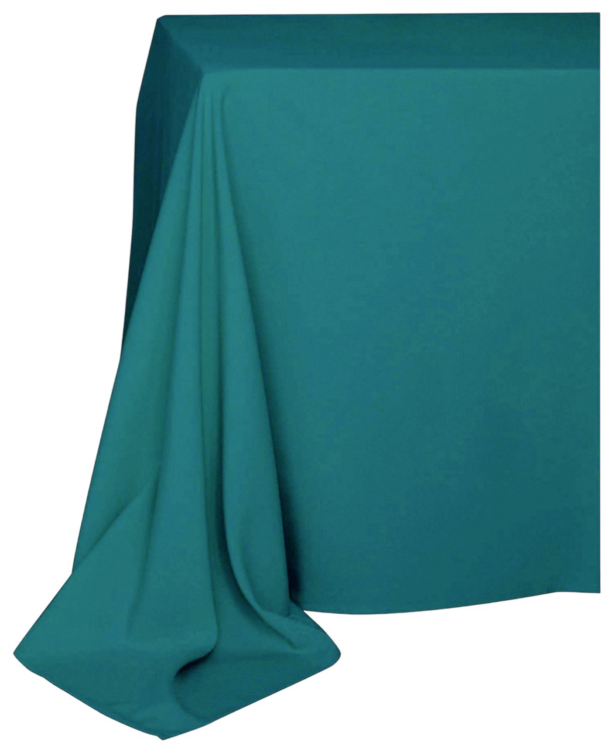 Скатерть прямоугольная ГАБАРДИНОВАЯ Рондо изумрудная #511