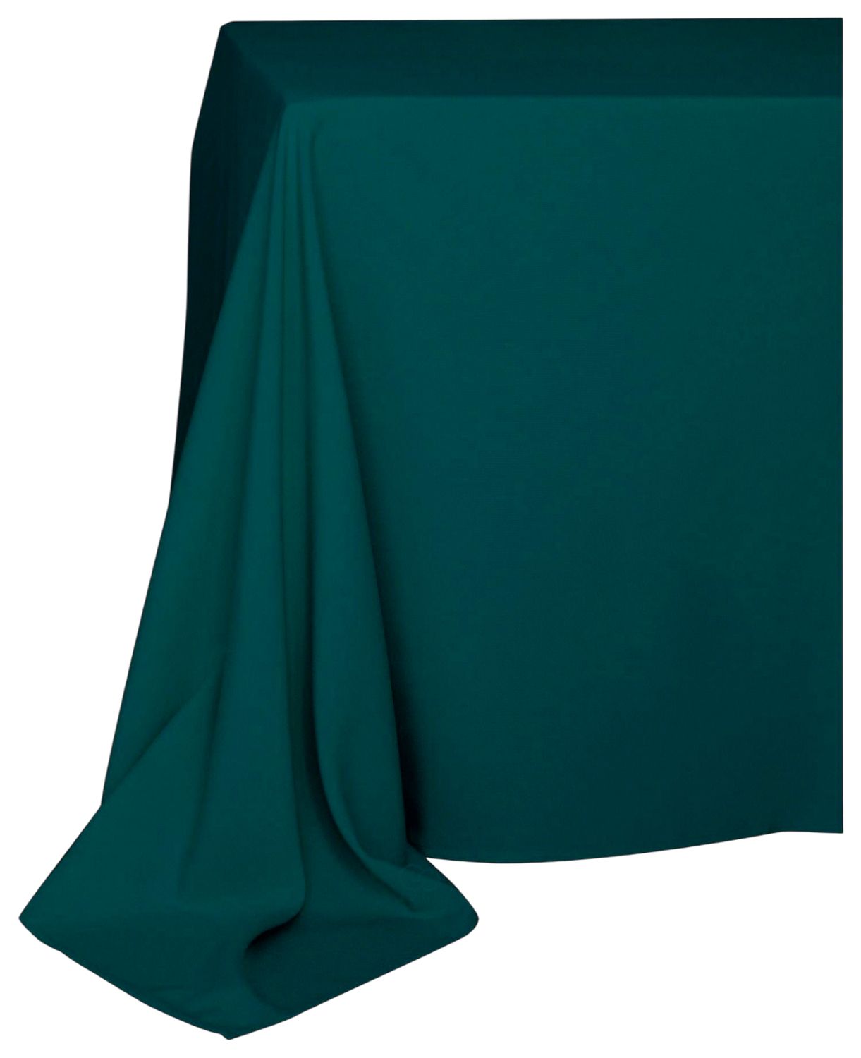 Скатерть прямоугольная ГАБАРДИНОВАЯ Рондо изумрудная #540