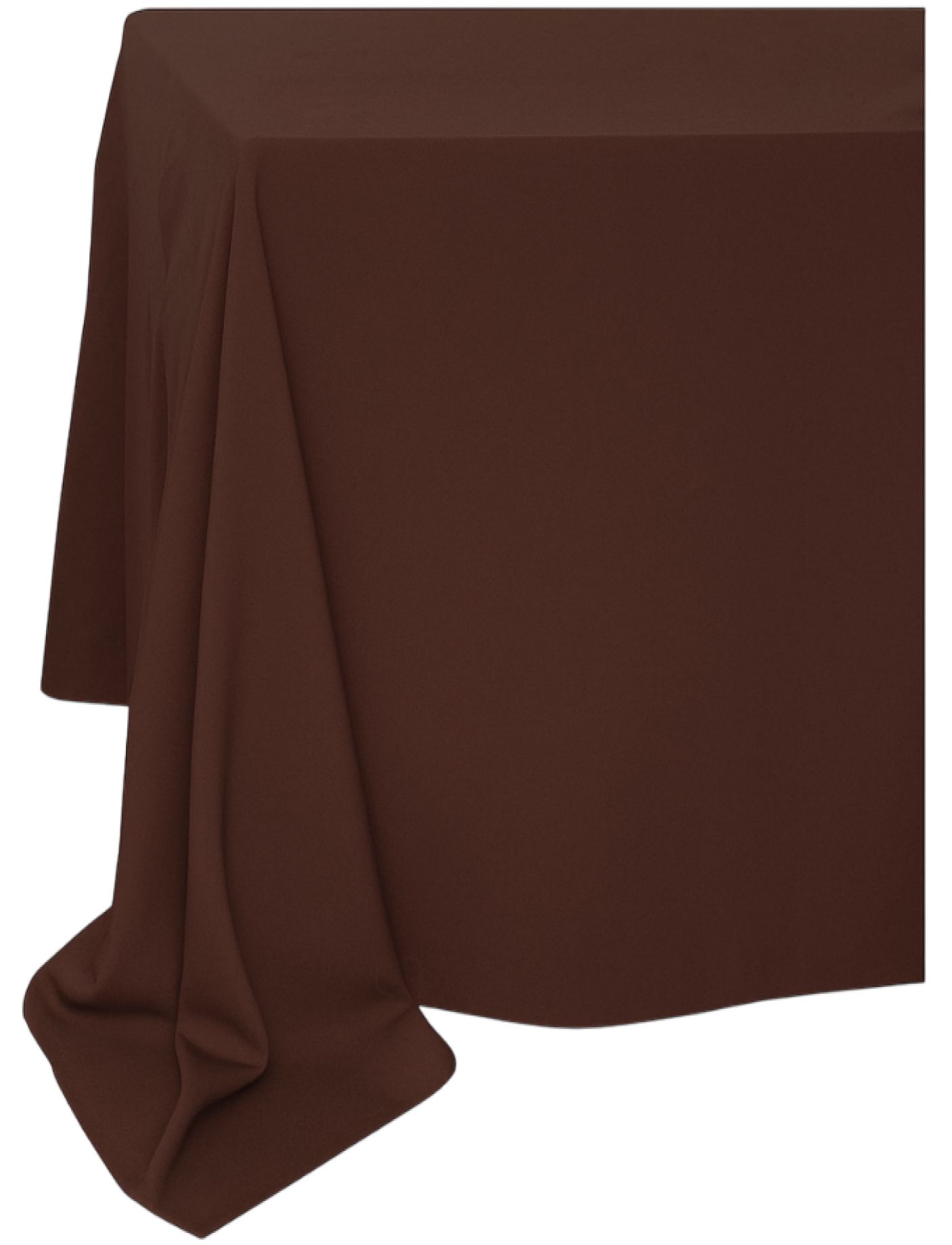Скатерть прямоугольная ГАБАРДИНОВАЯ Рондо шоколадная #537