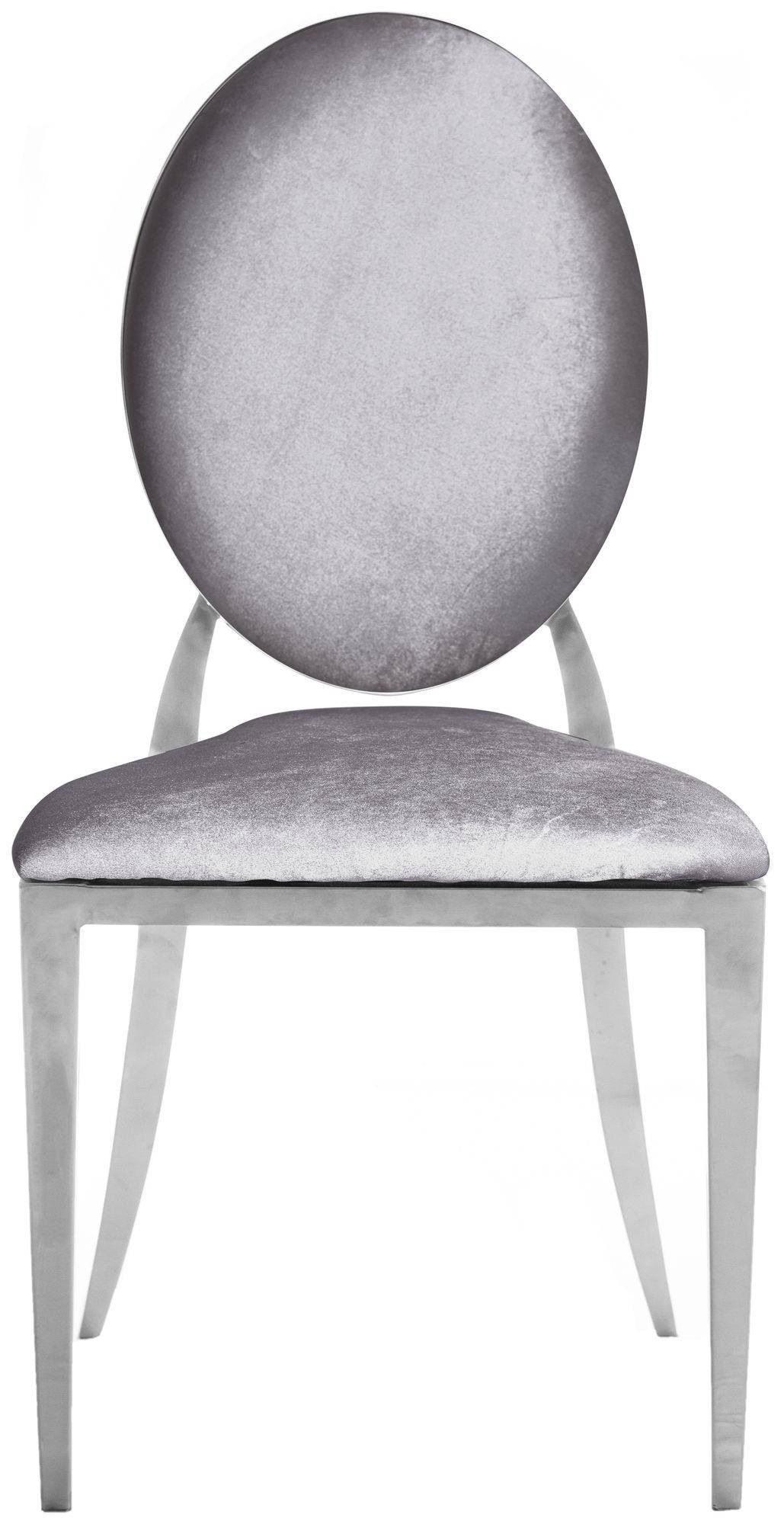 Стул серебряный ДЮПОН 2.1 пепельный #313