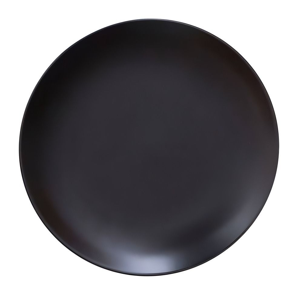 Тарелка ТЕБАЛЬДИ закусочная черная 20 см