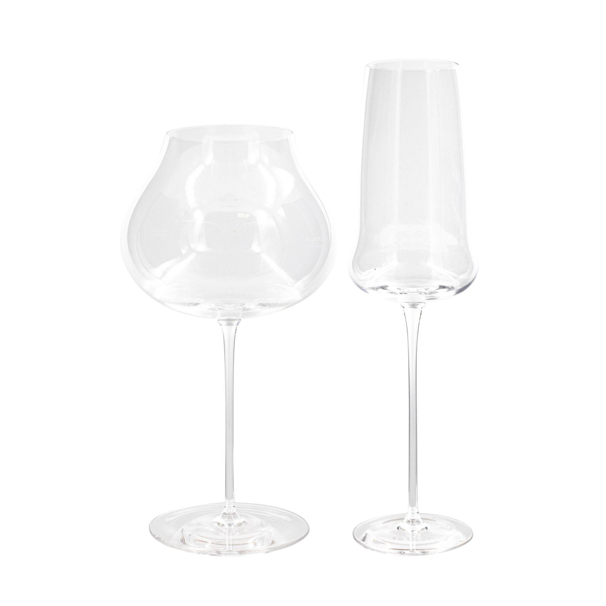 Бокалы “Грэм” — тонкое стекло с анатомическими формами в аренду | Go Rent