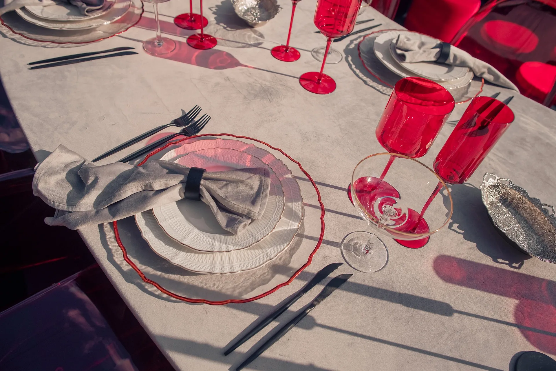 Красно-черный сет с Бенуар