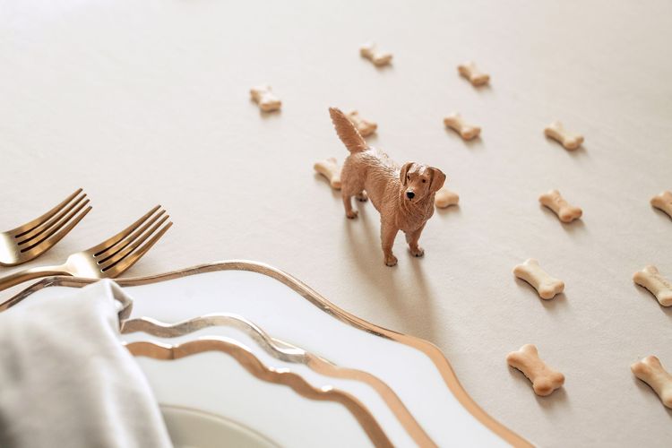 Айвори сет с собакой