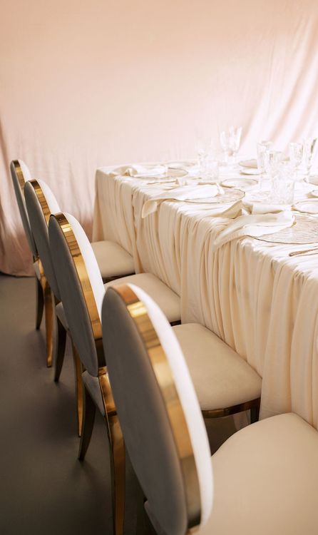 Айвори-сет за прямоугольным столом