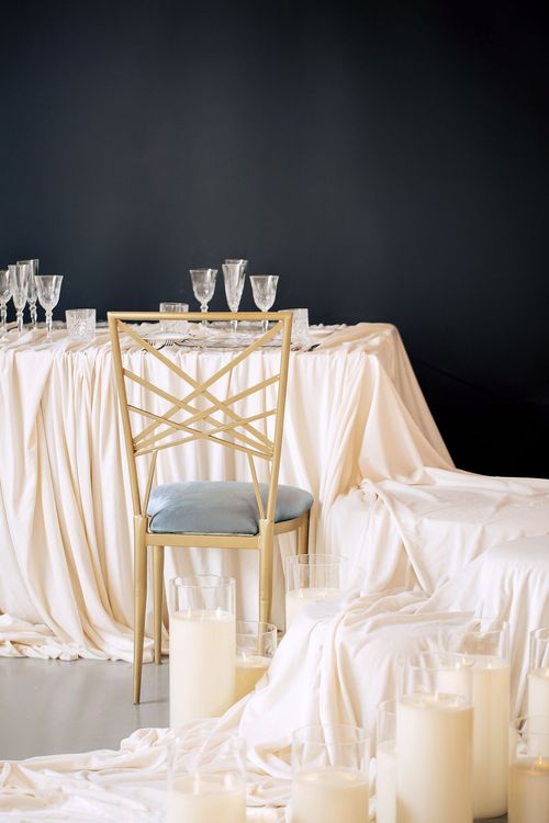 Айвори-сет за прямоугольным столом