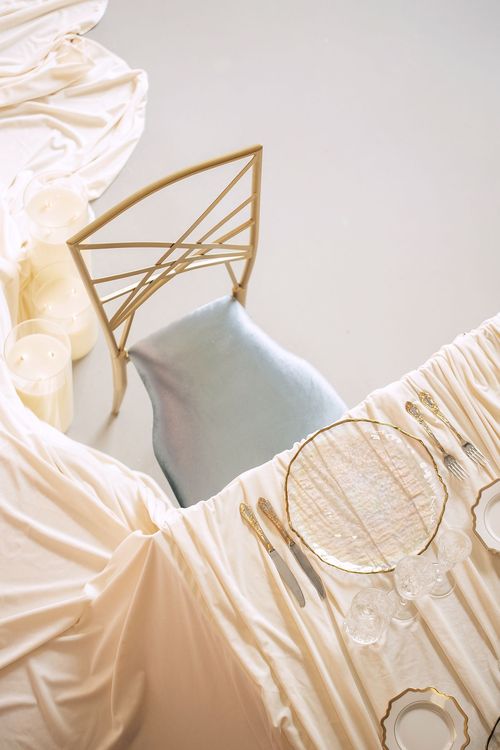 Айвори-сет за прямоугольным столом