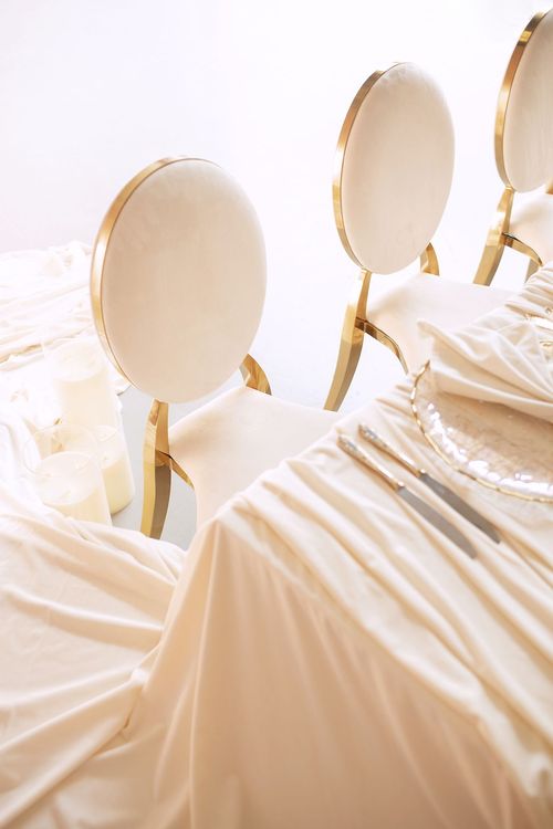 Айвори-сет за прямоугольным столом