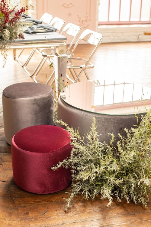 Эвкалиптовый сет за прямоугольным столом