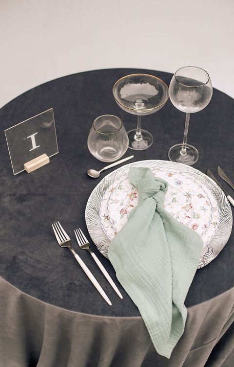 Графитовый сет с муслиновой салфеткой