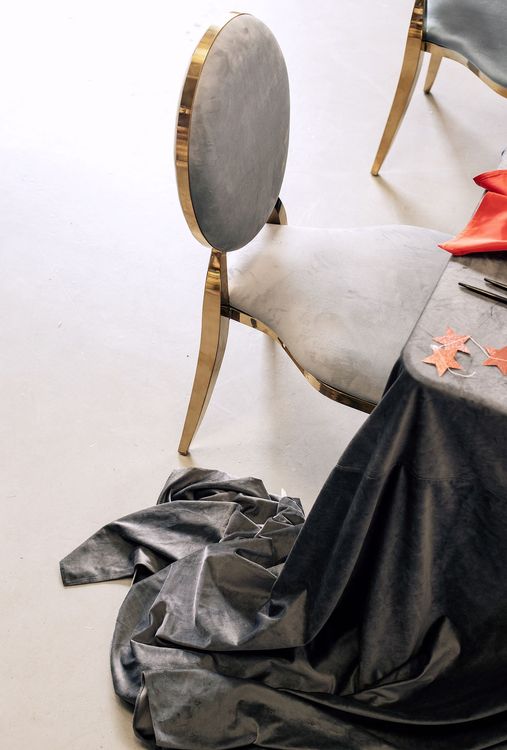 Красный сет со звездами