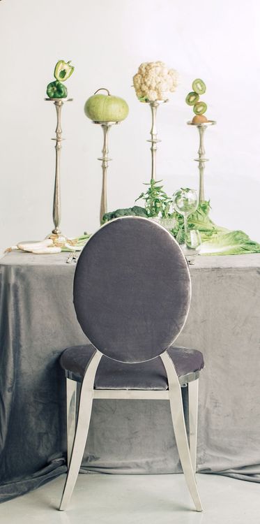 Серо-зеленый сет с овощами