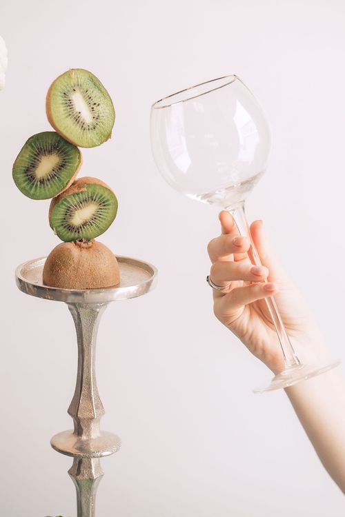 Серо-зеленый сет с овощами