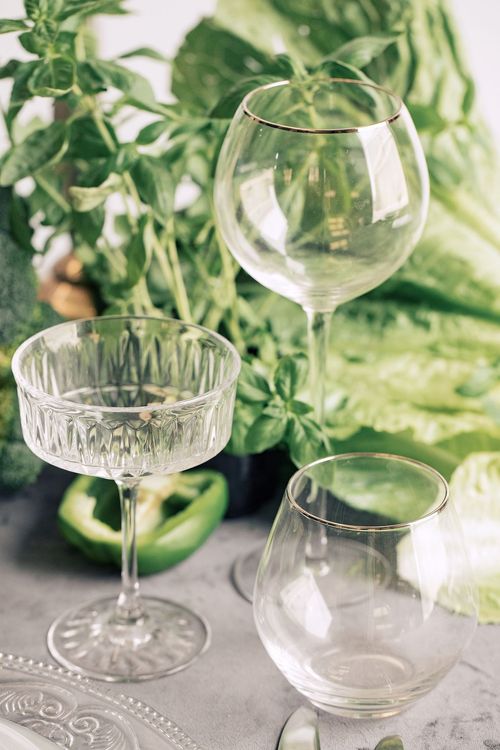 Серо-зеленый сет с овощами