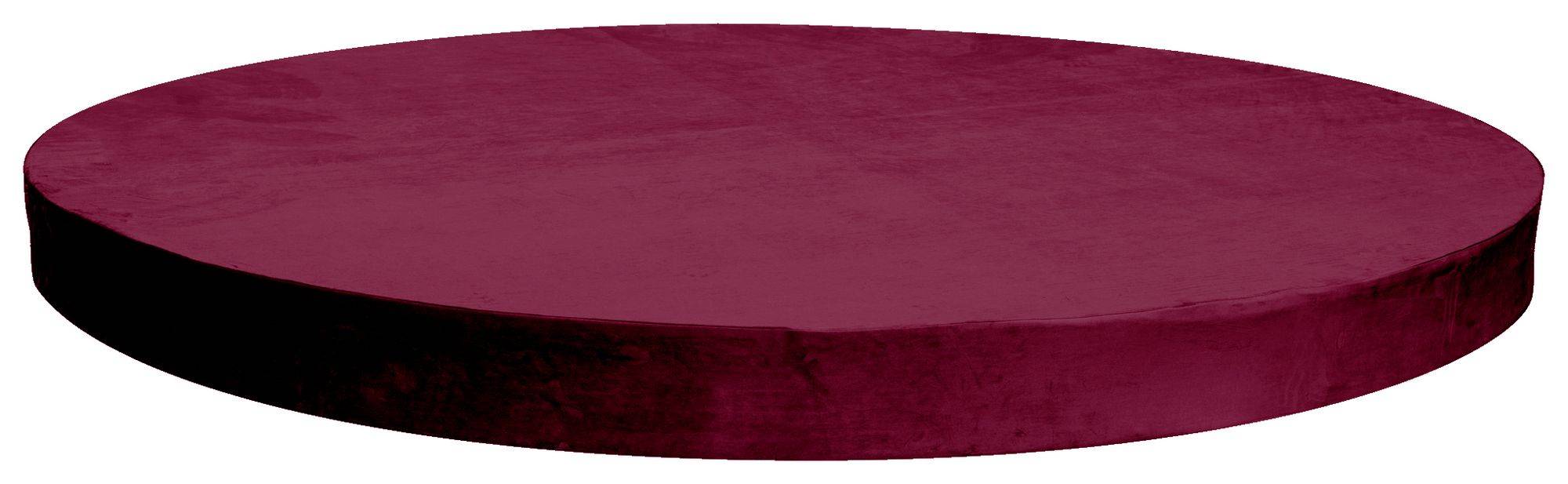 Подиум бархатный САГАН круглый бордовый #417