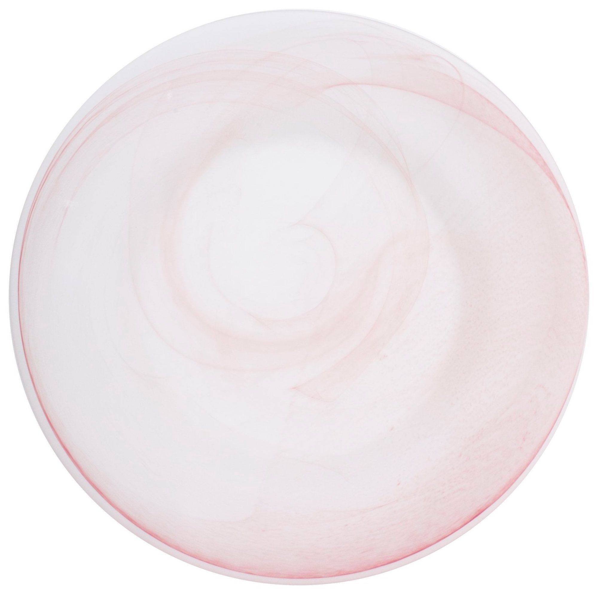 Тарелка розовая АКВАРЕЛЬ обеденная