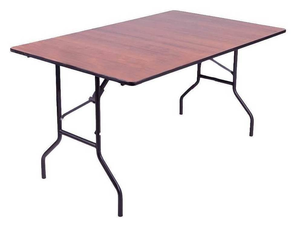 Стол прямоугольный БЛАЙТ складной 240*100 см с мулетоном