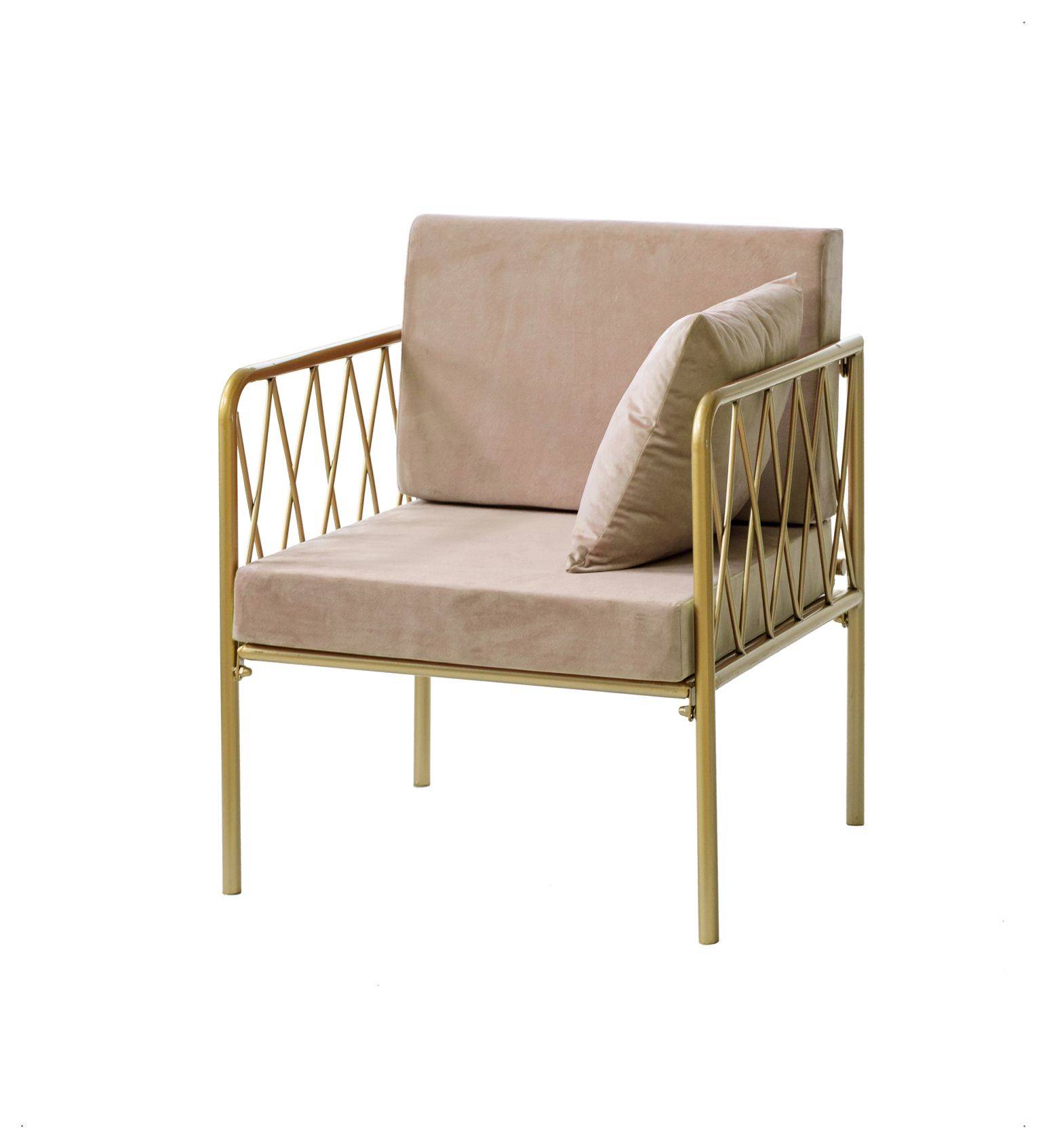 Кресло ЛИЕПА бежевое #103