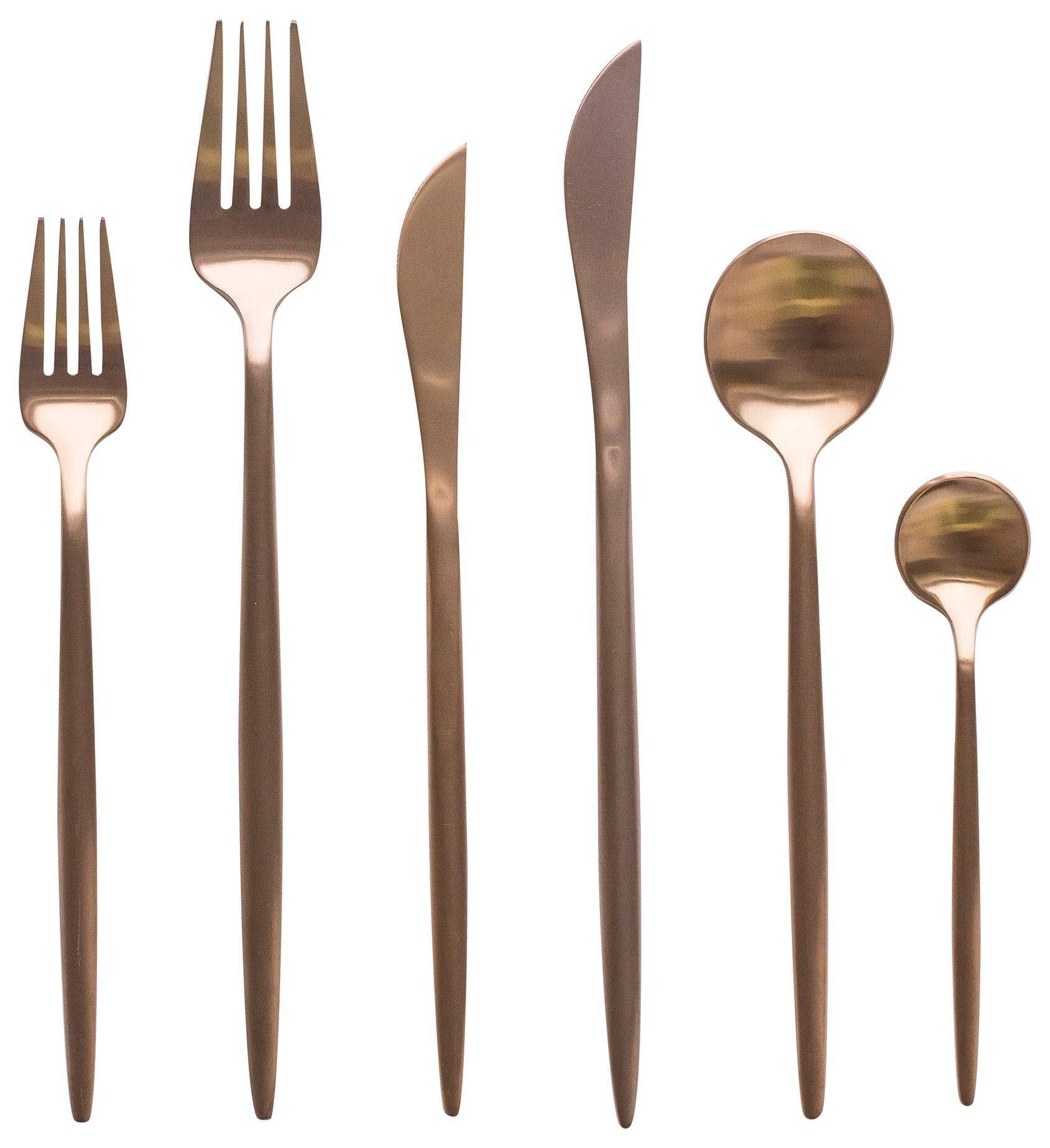 Приборы медные БЕЙКЕР – набор из 6 предметов