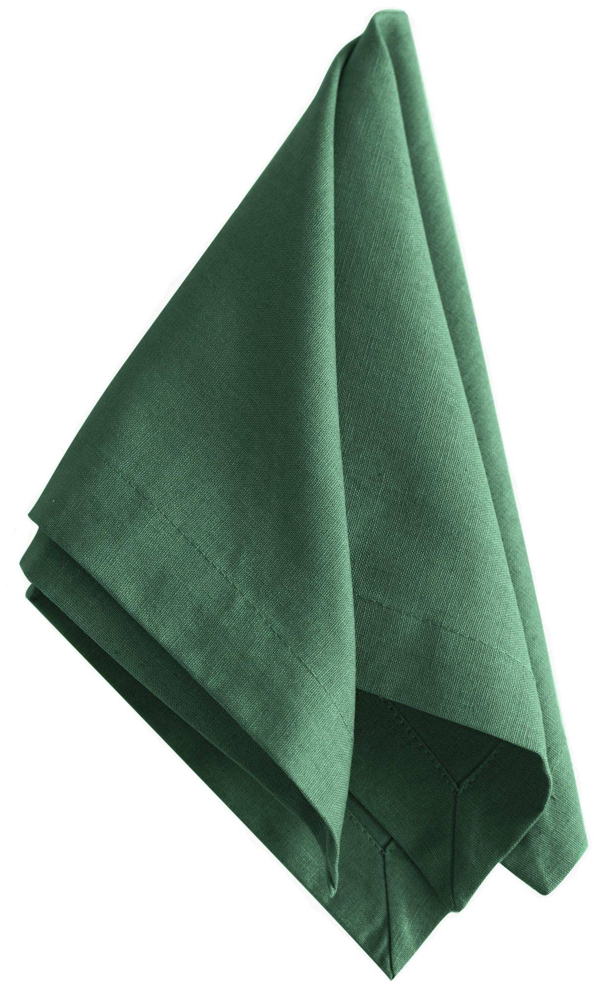 Салфетка ЛЬНЯНАЯ Хейс ЗЕЛЕНАЯ #702