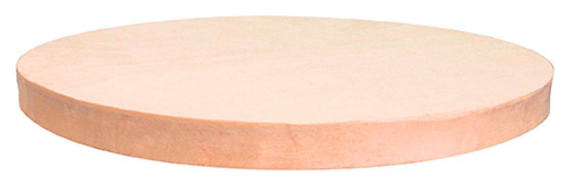 Подиум бархатный САГАН круглый персиковый #109