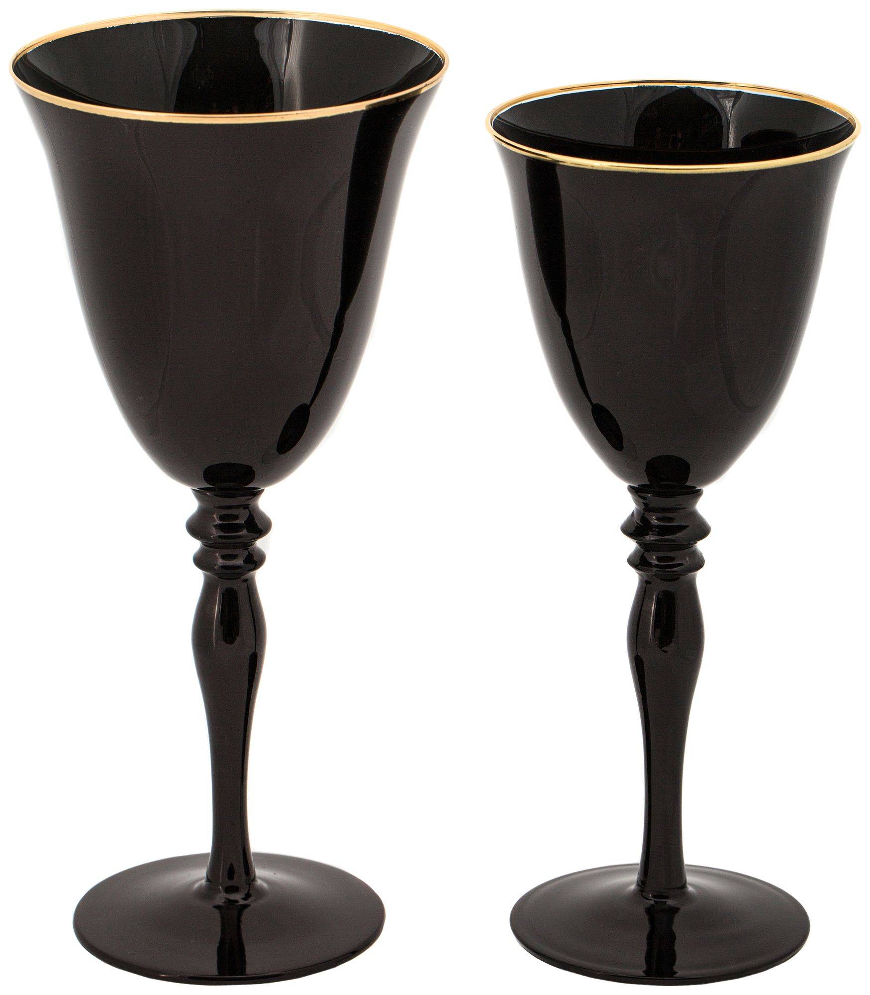 Бокал черный КИЛИАН – набор из 2