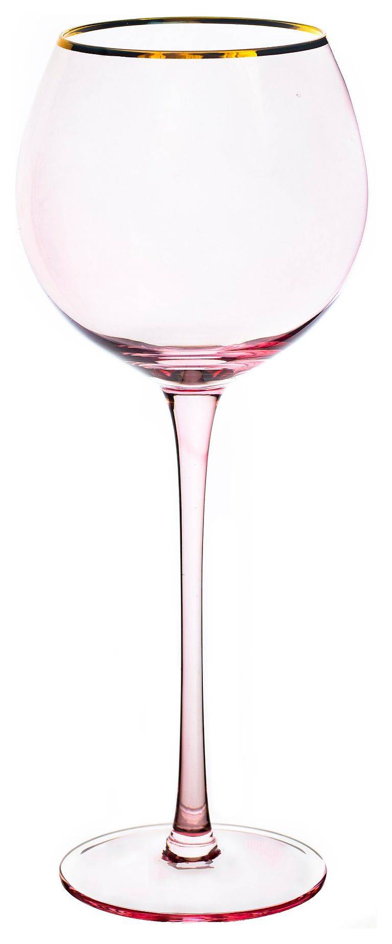 Бокал розовый АЛОНСО 450 мл