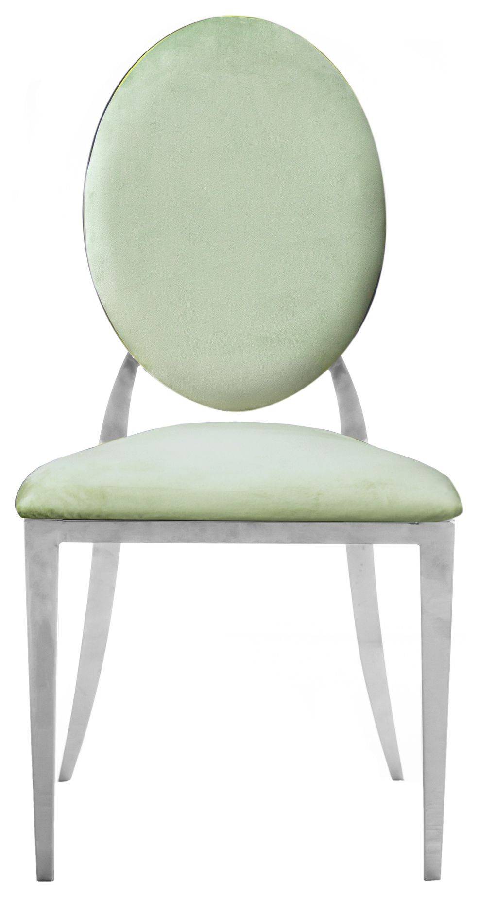 Стул ДЮПОН папоротниковый с серебром в аренду. | Go Rent