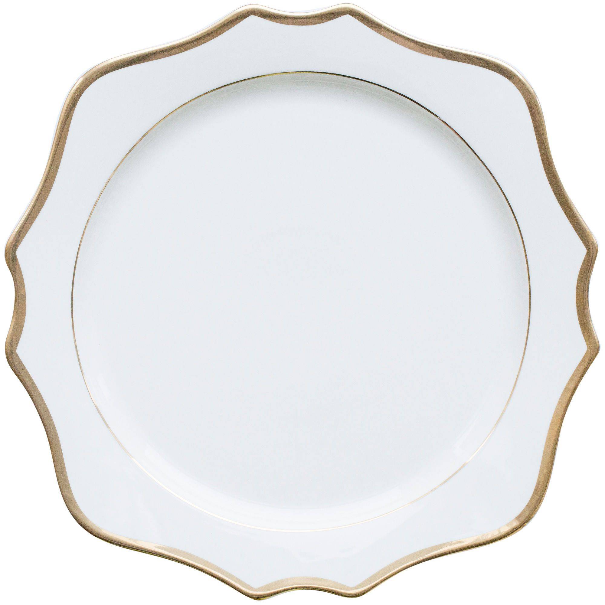 Тарелка АЛЛЕН подстановочная БЕЛАЯ