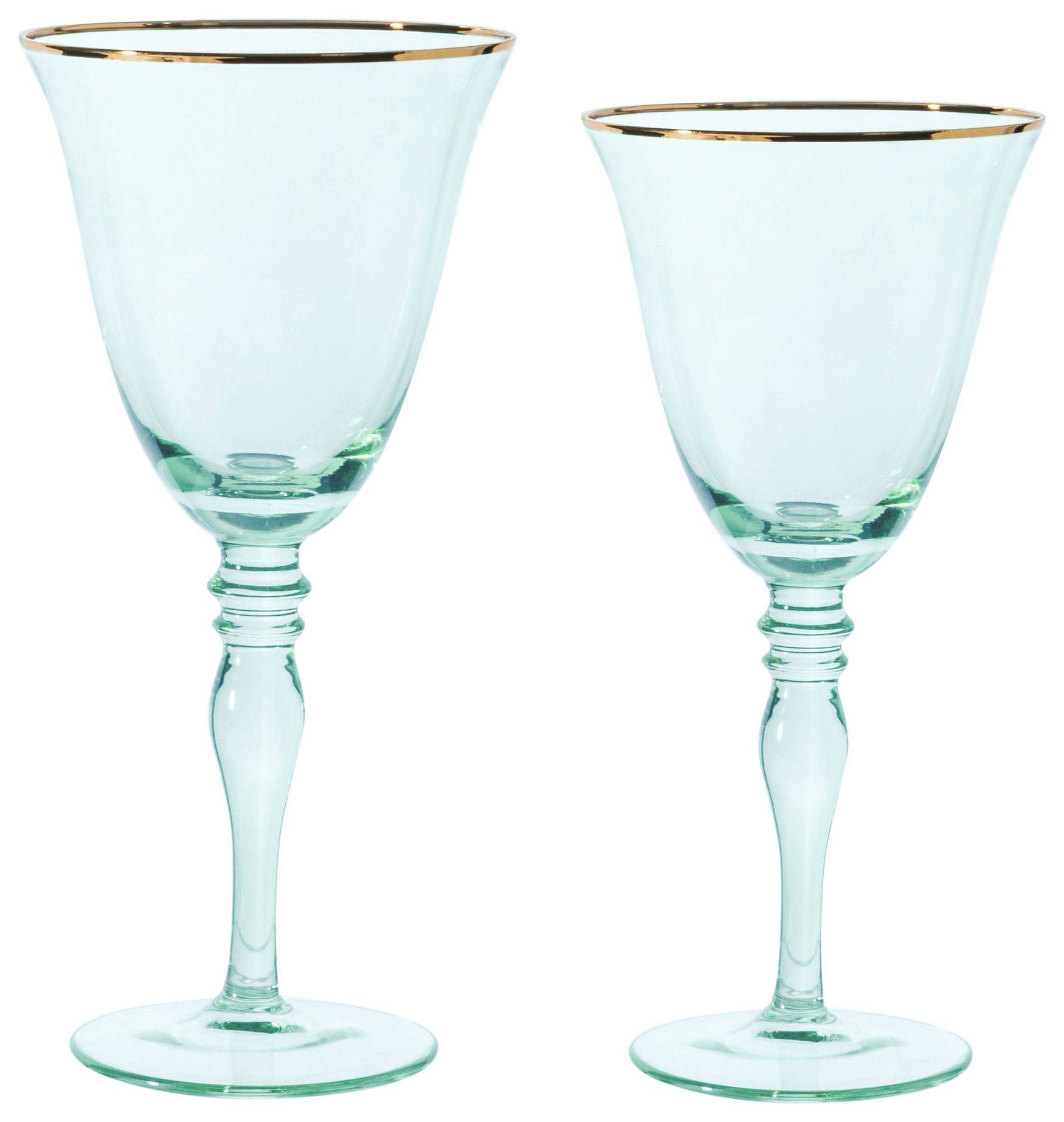 Бокал цвета тиффани КИЛИАН – набор из 2