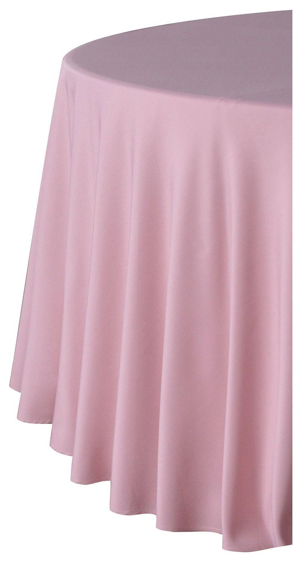 Пыльно-розовая скатерть ТЕНОР — тренд и практичность в аренде в Ростове-на-Дону и Краснодаре.