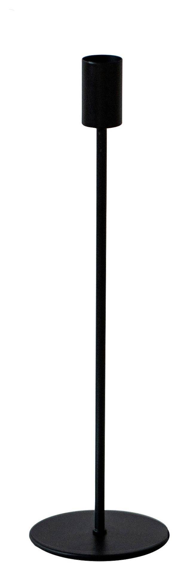 Подсвечник черный БЛАЗИС большой