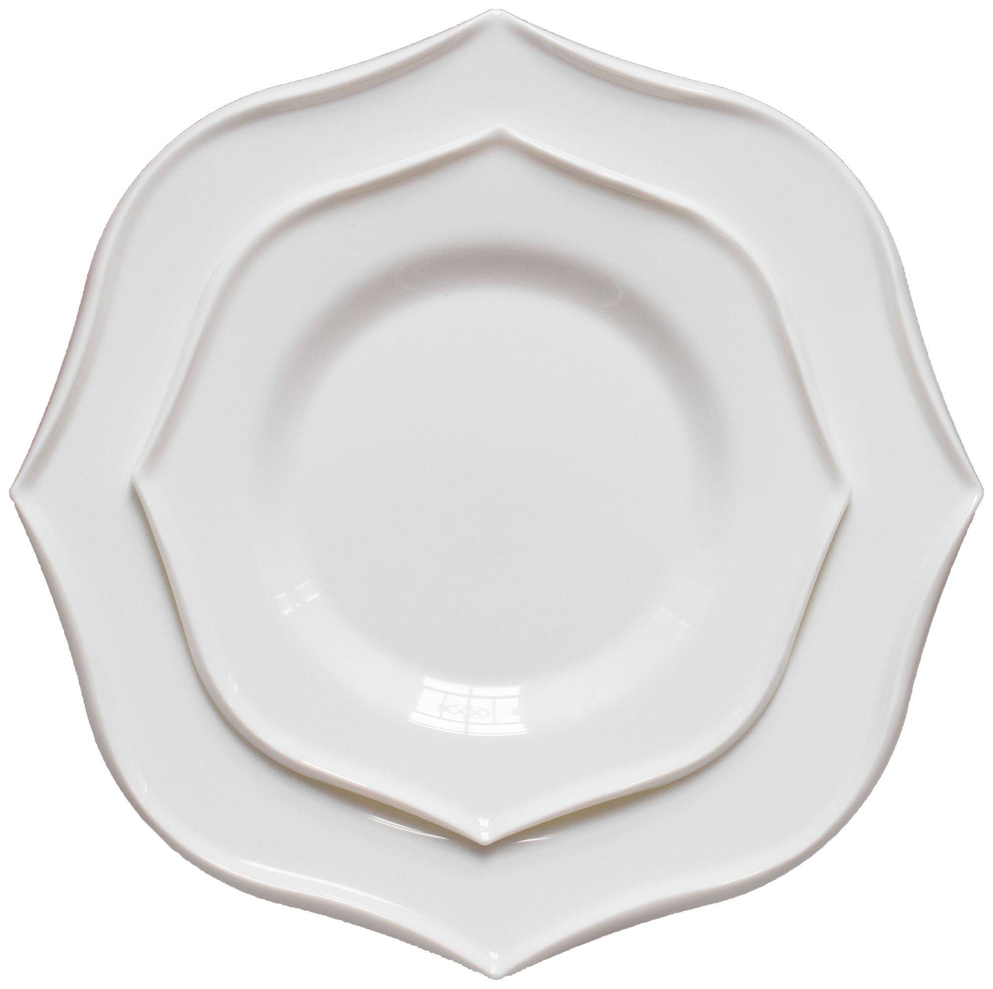 Тарелки ВИНАЙ белые - набор из 2