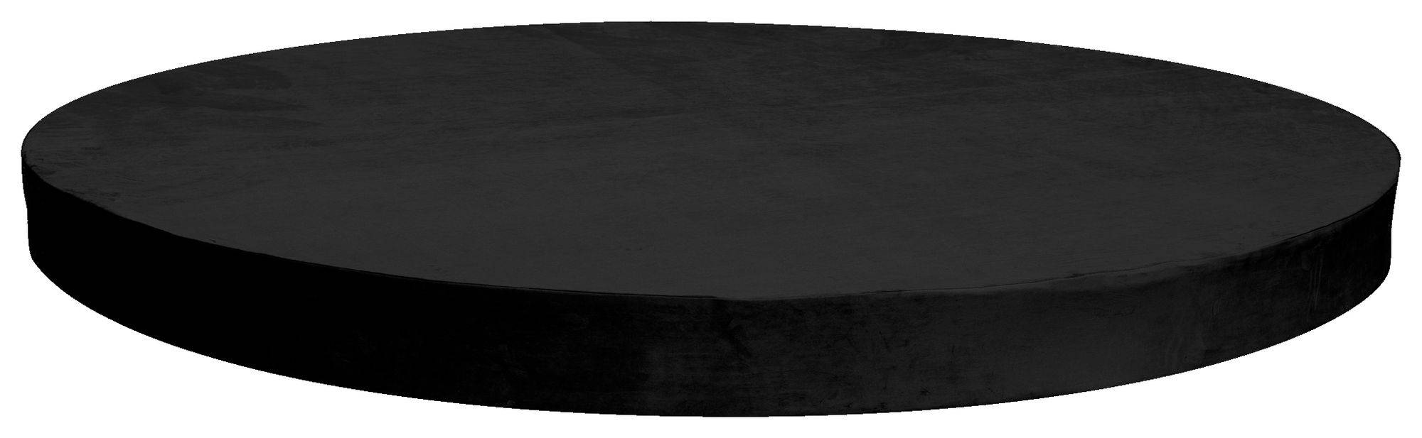 Подиум бархатный САГАН круглый черный #112