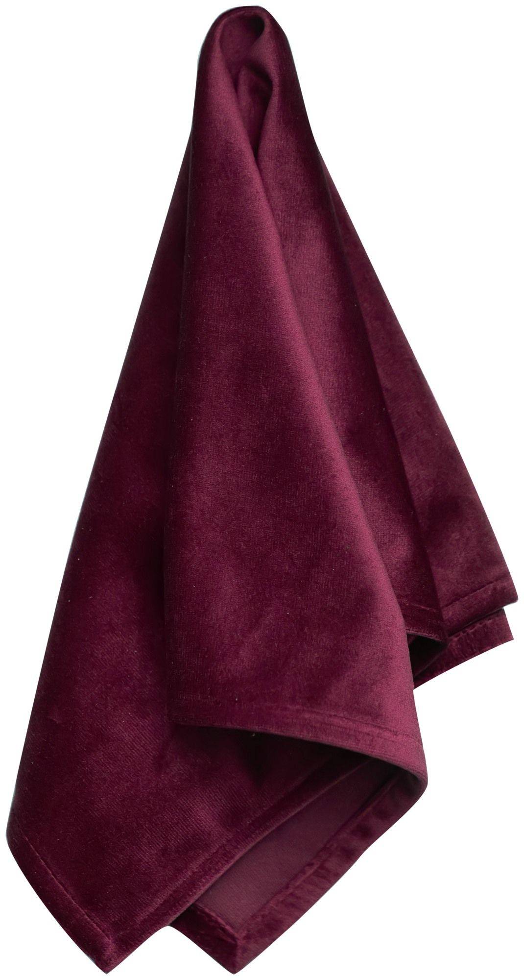 Салфетка БАРХАТНАЯ матовая Альт БОРДОВАЯ #409