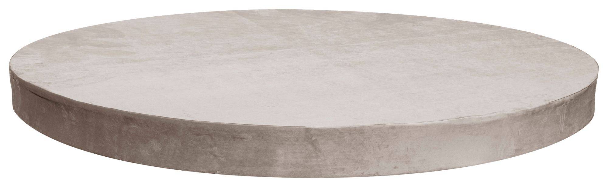 Подиум бархатный САГАН круглый бежевый #103