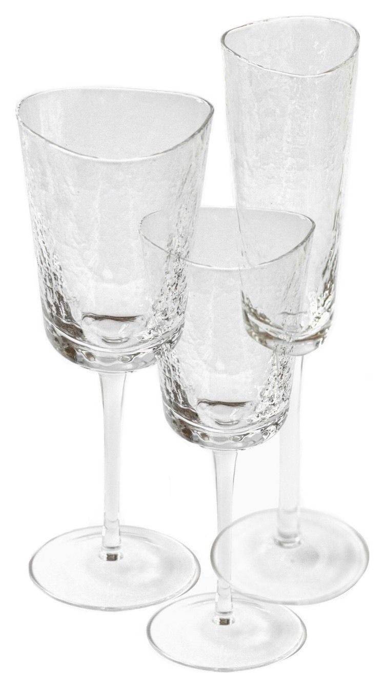 Бокал прозрачный ЭВАНС - набор из 3