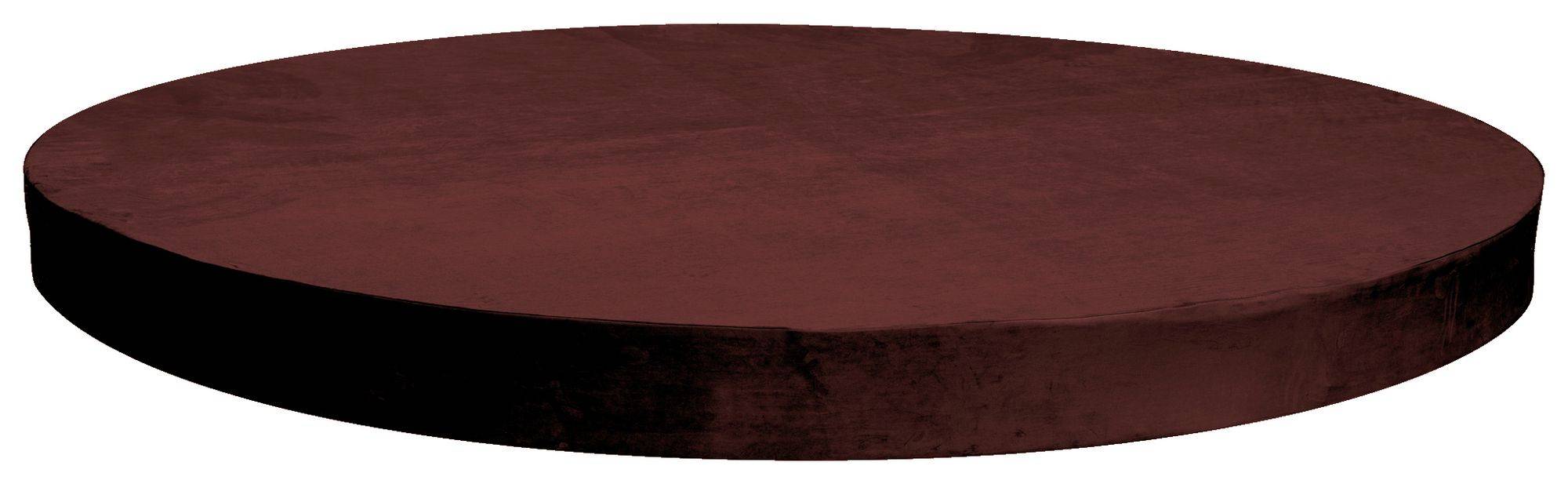 Подиум бархатный САГАН круглый шоколадный #328