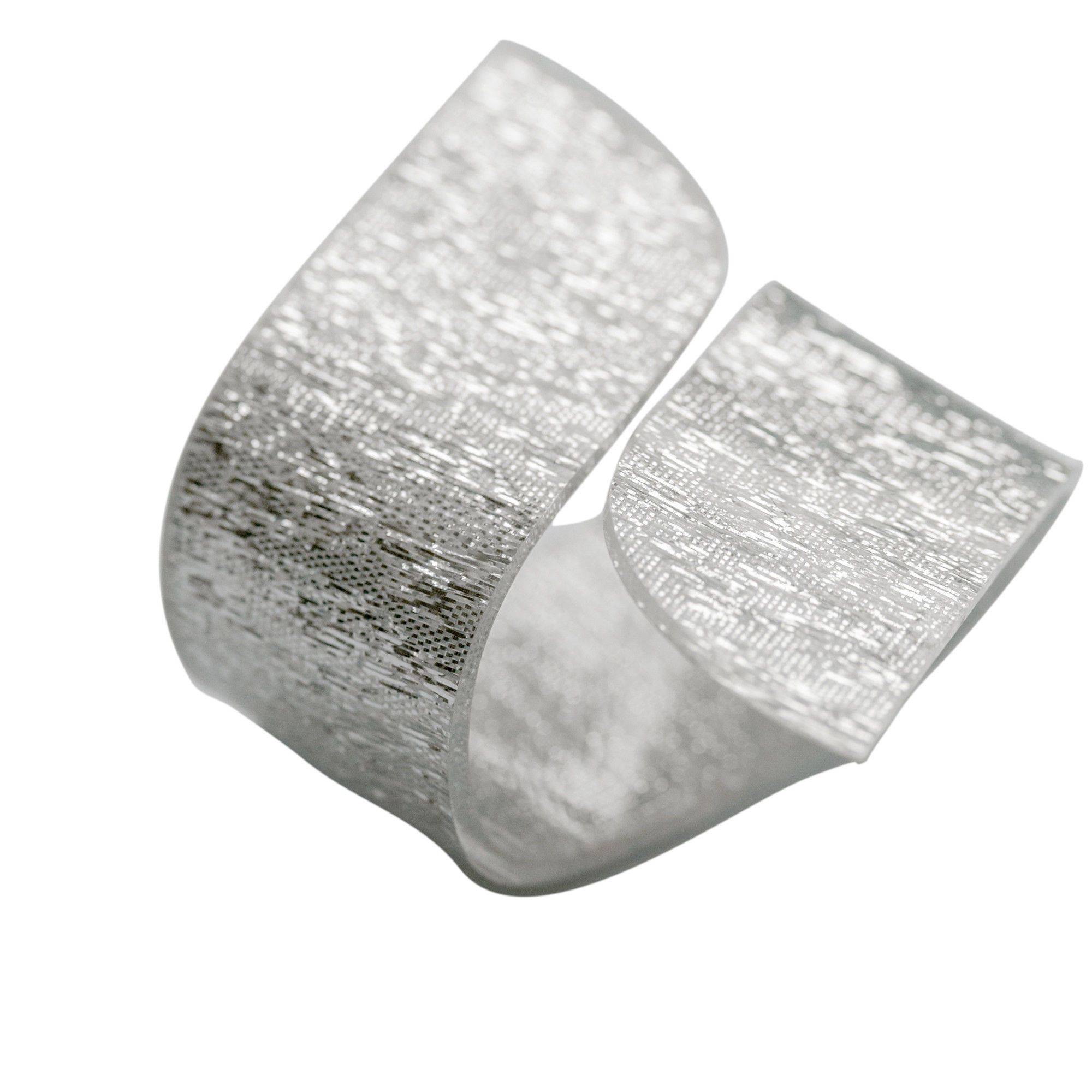 Кольцо ДЕССЕЙ серебряного цвета