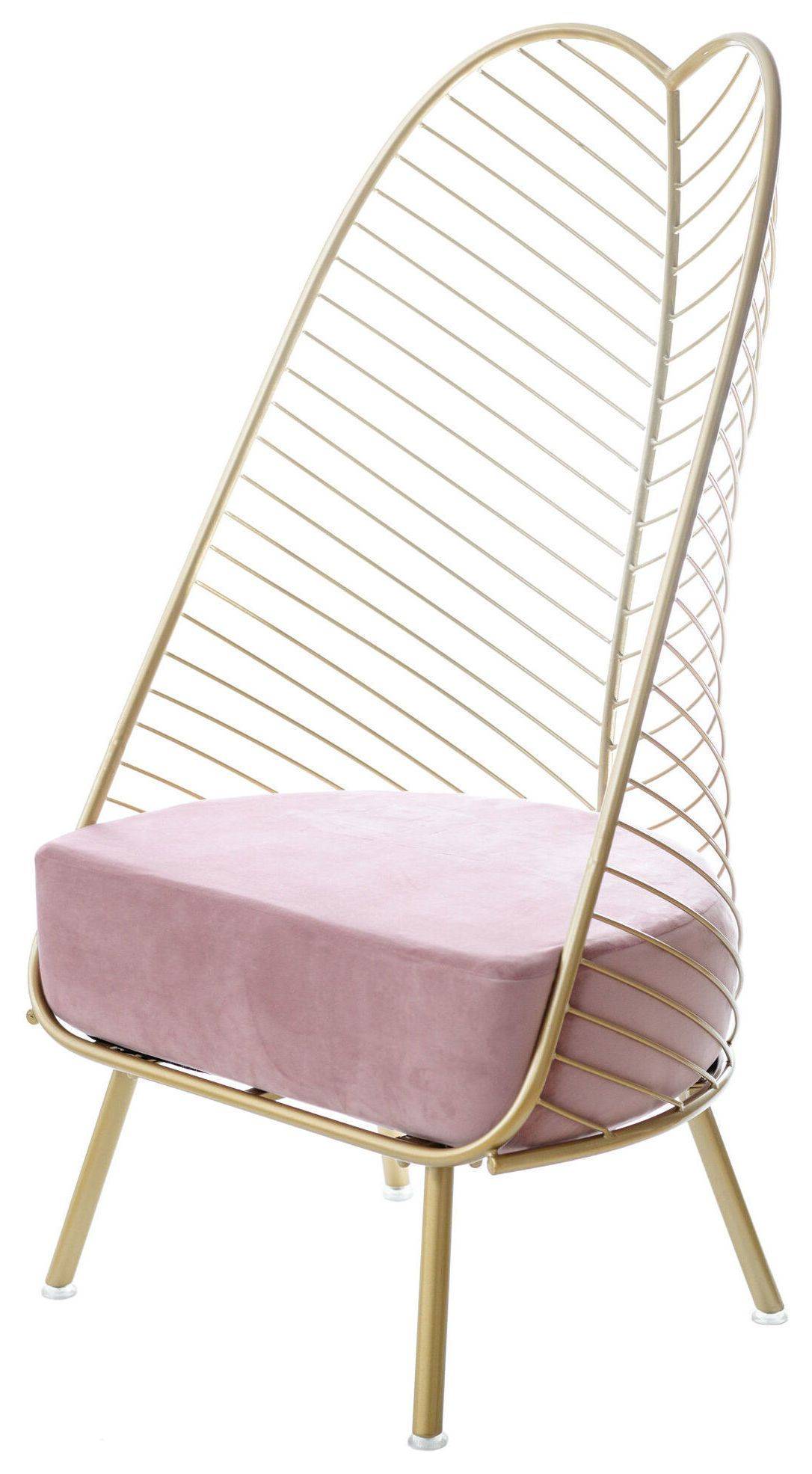 Кресло РИГОЛЕТТО розовое #416