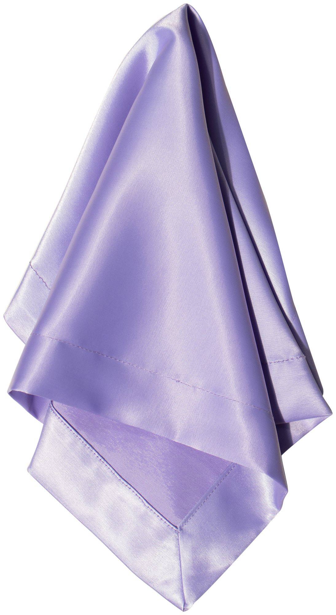 Салфетка АТЛАСНАЯ Аккорд ЛАВАНДОВАЯ с широким уголком #211