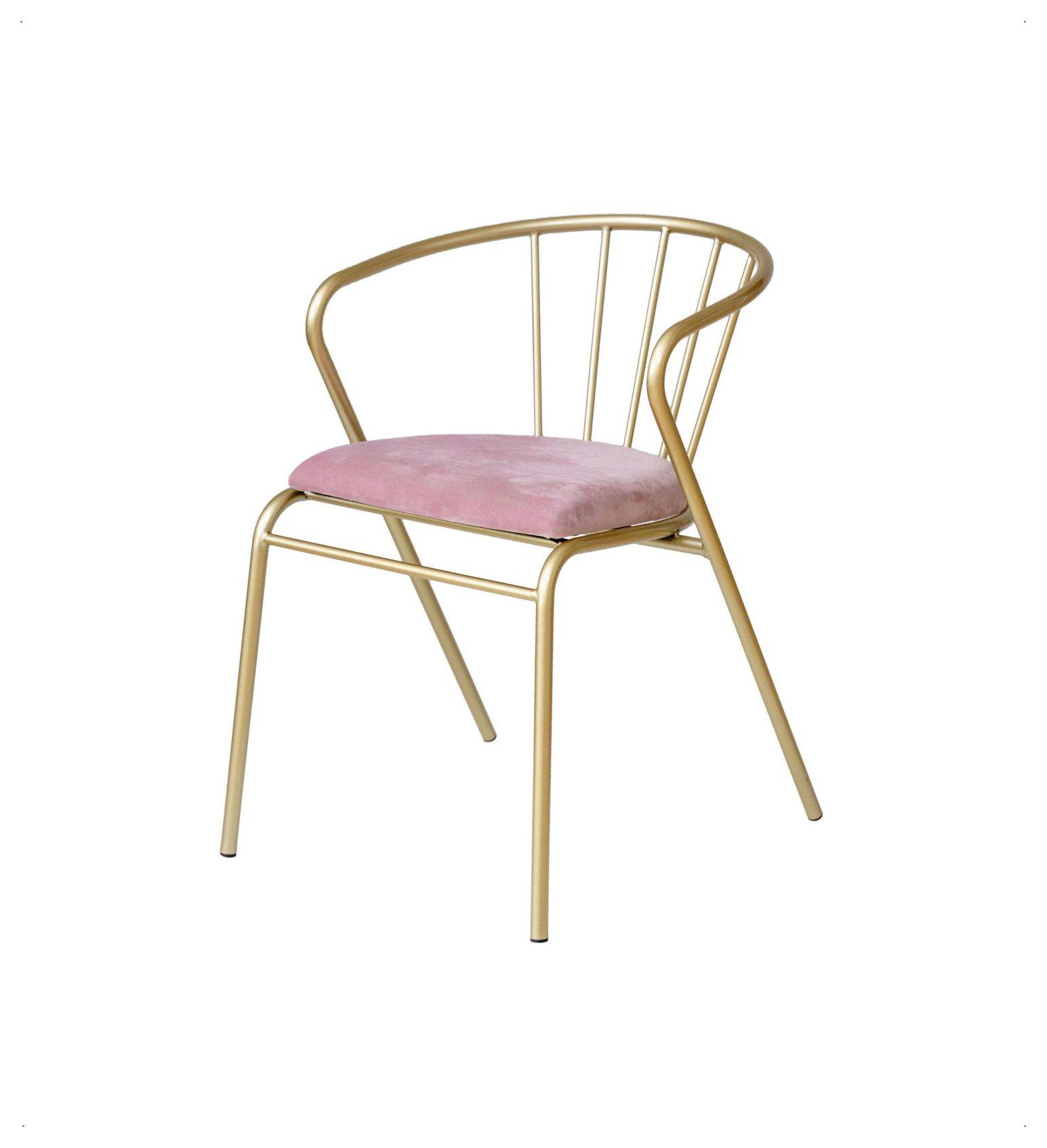 Стул БОЧЕЛЛИ розовый #416