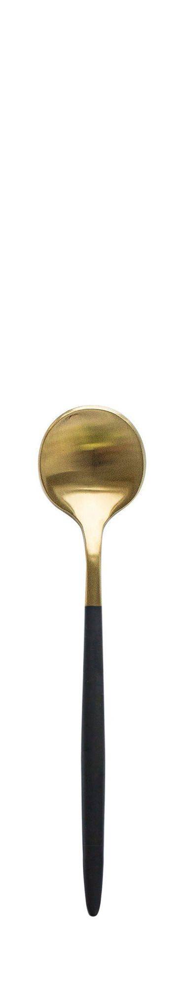 Приборы черно-золотые БЕЙКЕР – ложка ЧАЙНАЯ