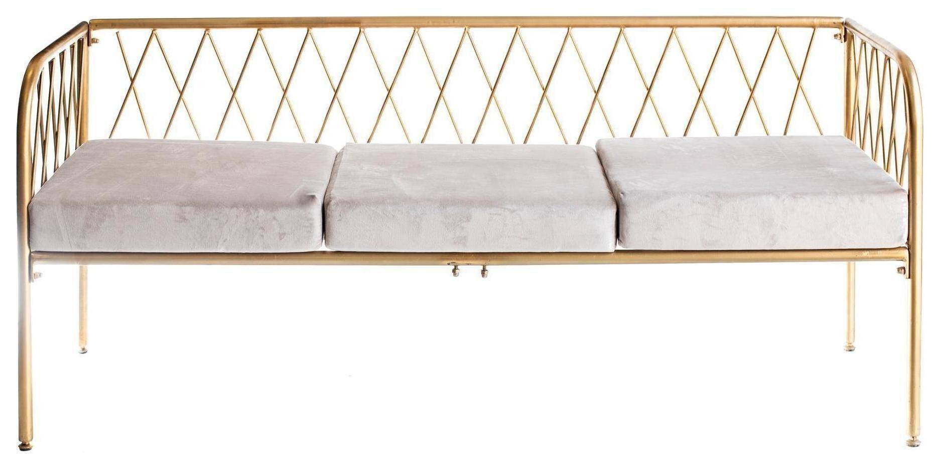 Софа ЛИЕПА трехместная бежевая в аренду | Go Rent