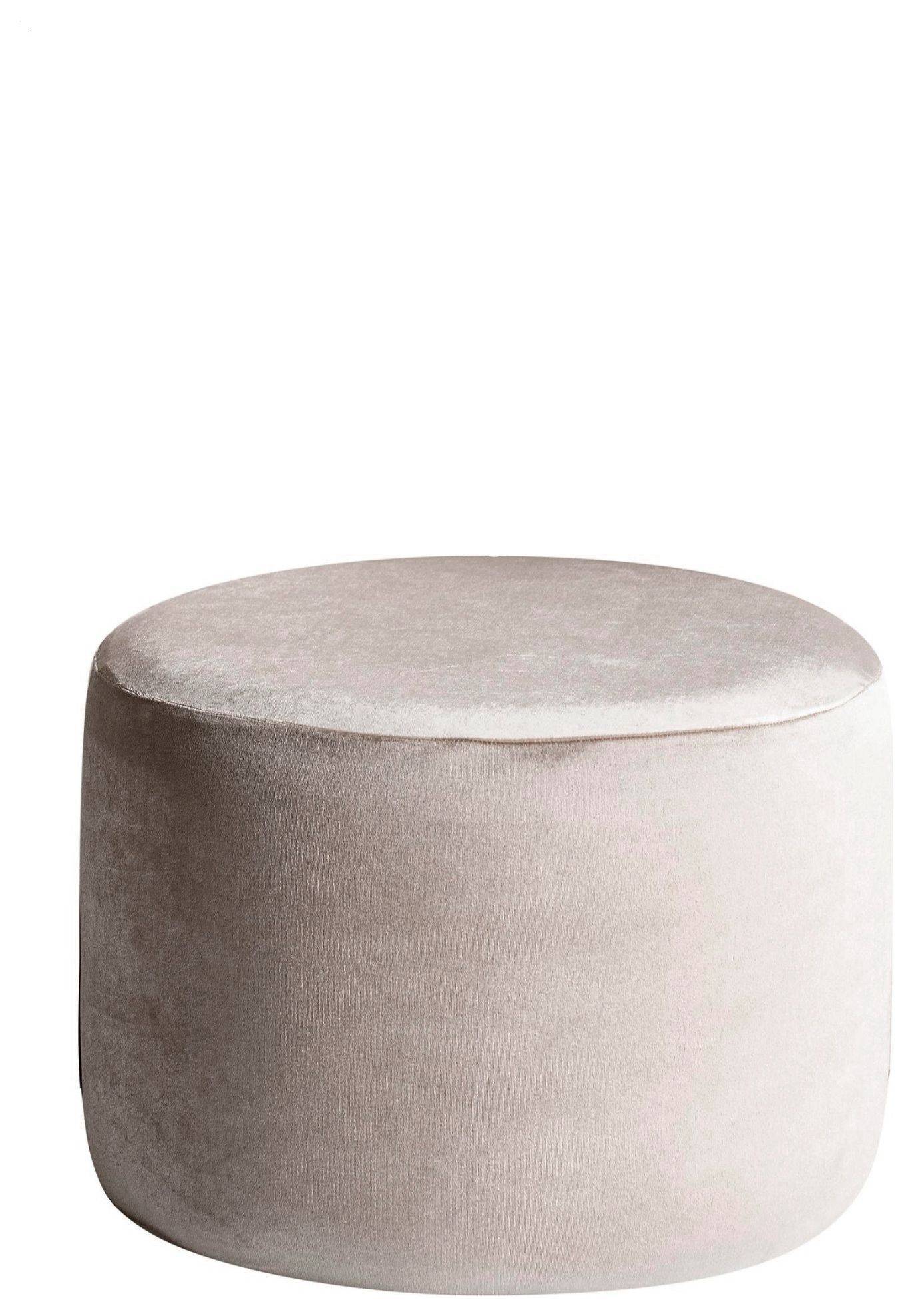 Пуф малый НОРМАН бархатный бежевый #403
