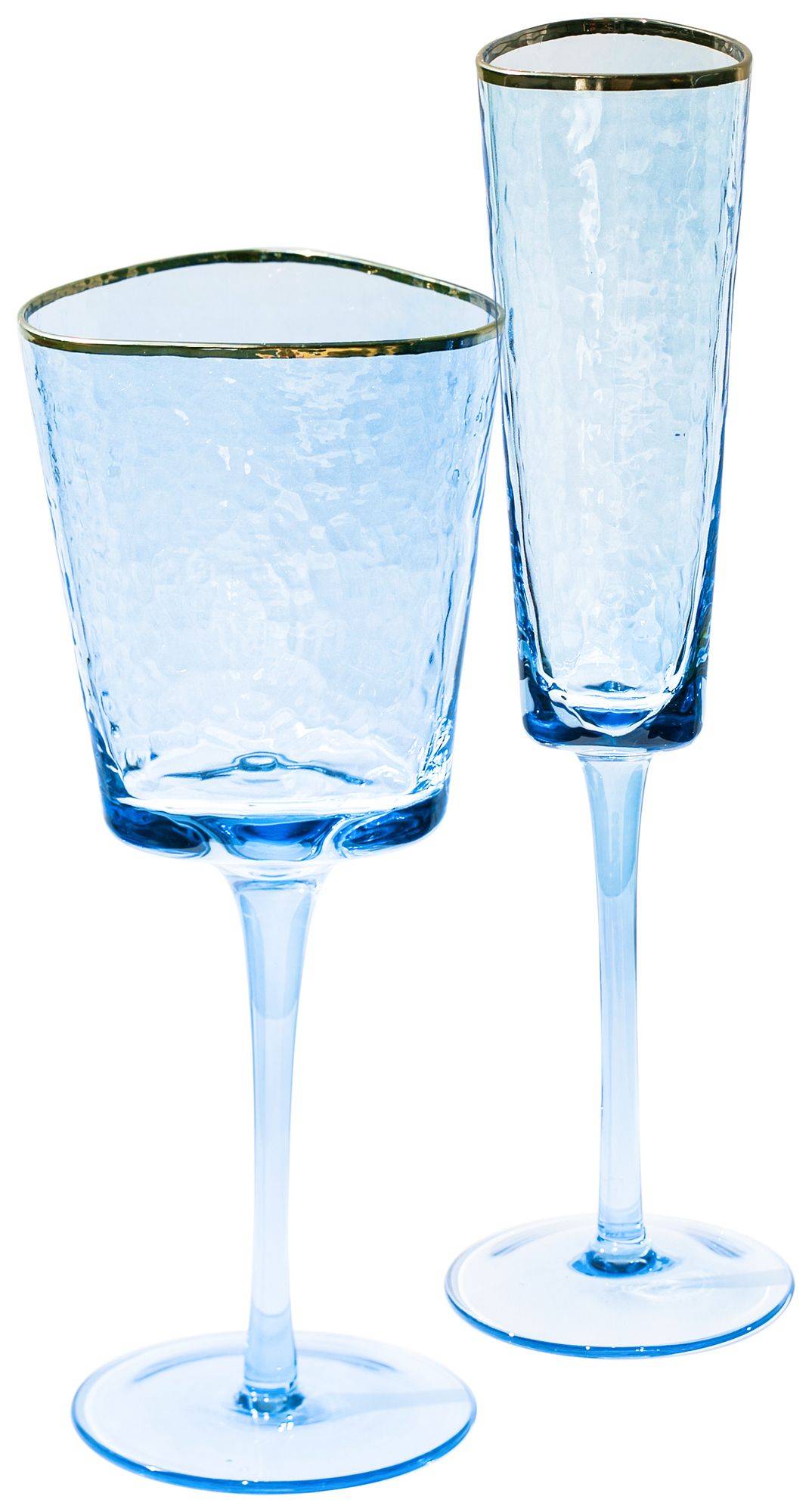 Бокал ультрамарин ЭВАНС – набор из 2