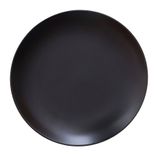Тарелка ТЕБАЛЬДИ закусочная черная 20 см