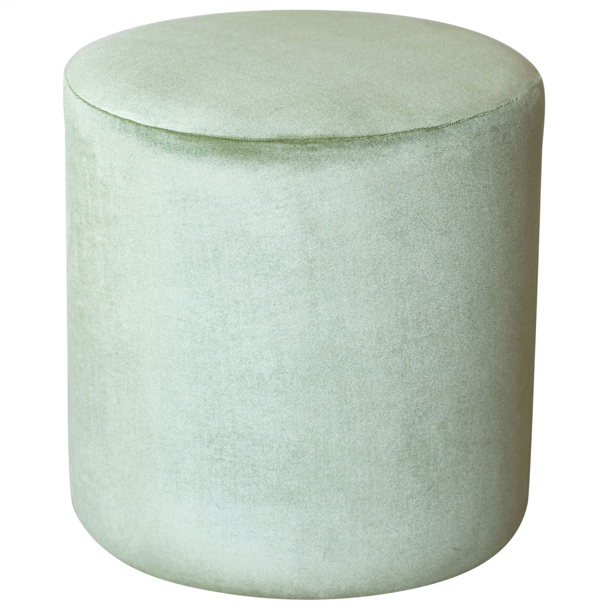 Пуф НОРМАН бархатный эвкалиптовый D 40 см #312